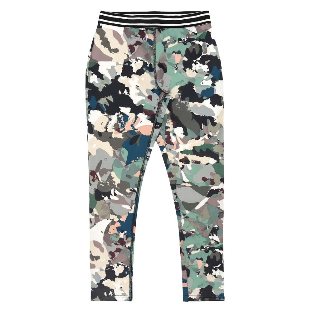 Camo Print Leggings XS High Rise Stretch Skinny Streetwear Athleisure